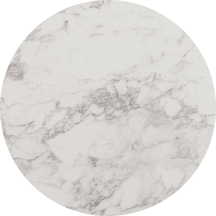 Dallas Side Table Marble/Black