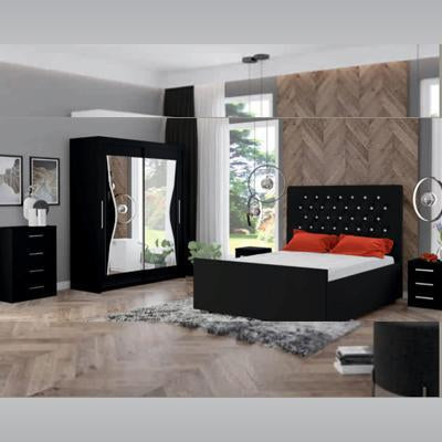 BLACK DAKOTA BEDROOM SET